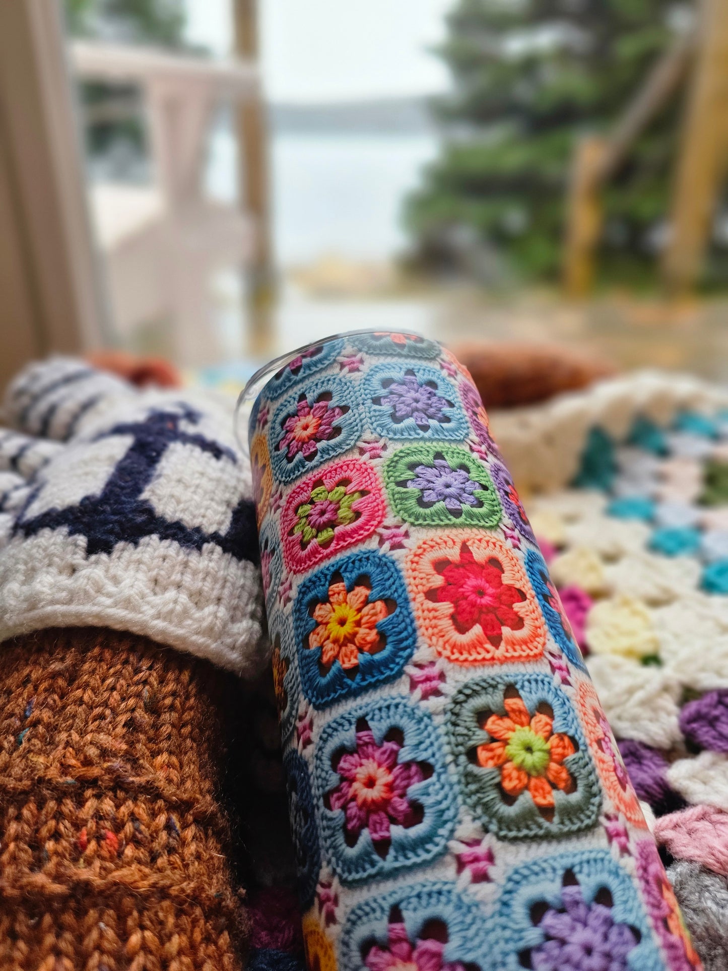 Granny Square Tumbler - small squares only