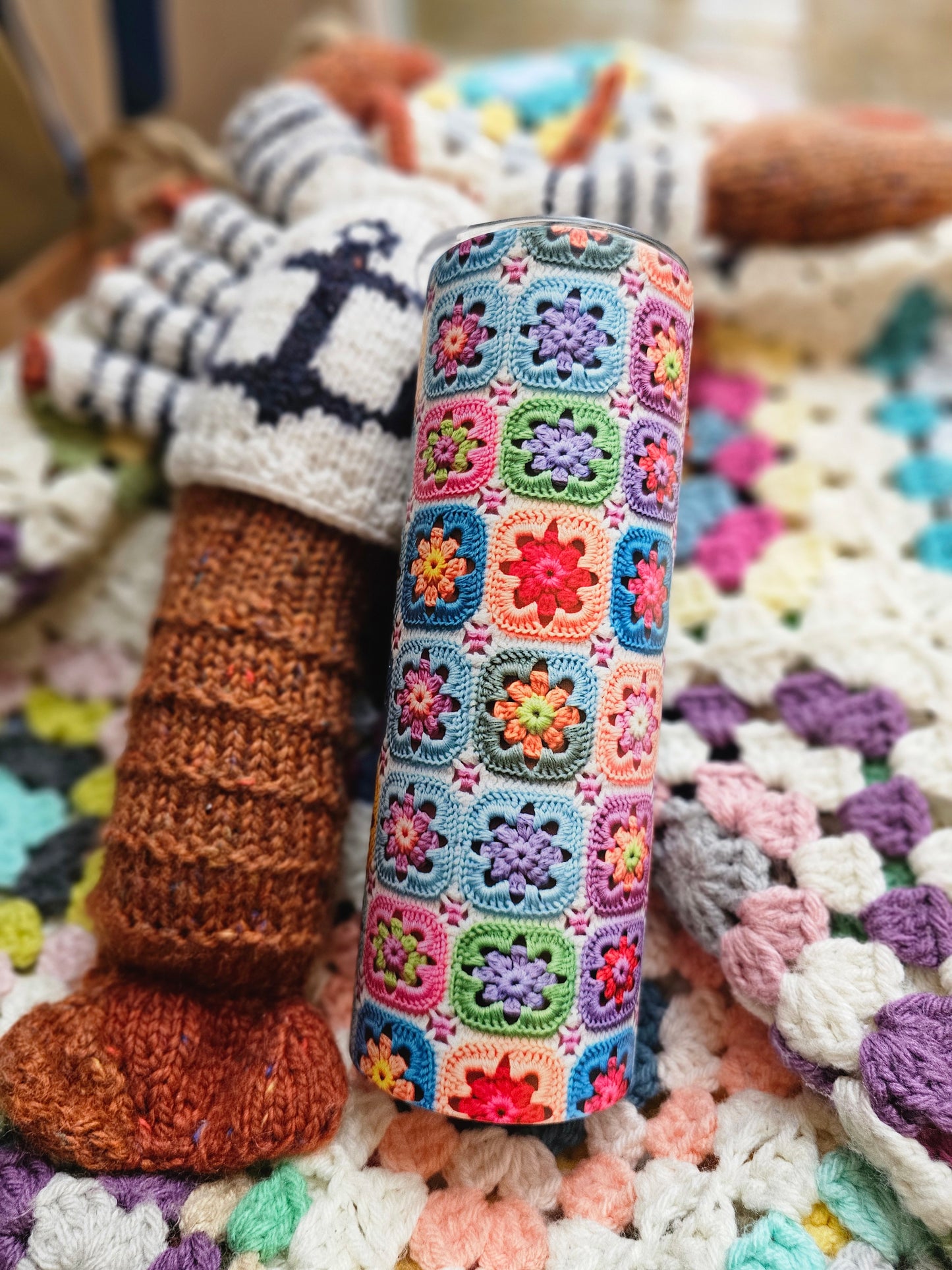 Granny Square Tumbler - small squares only