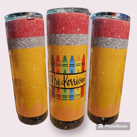 Pencil Tumbler - Personalized
