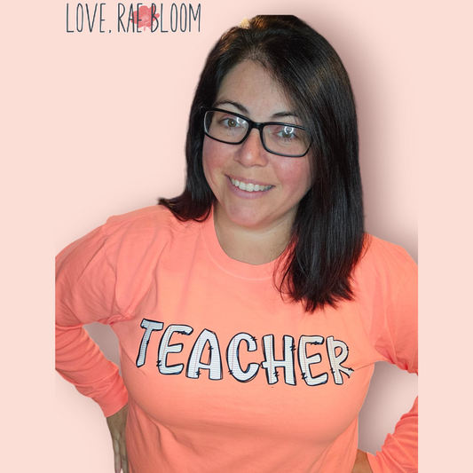 Notebook Styled Teacher *Pre-order*