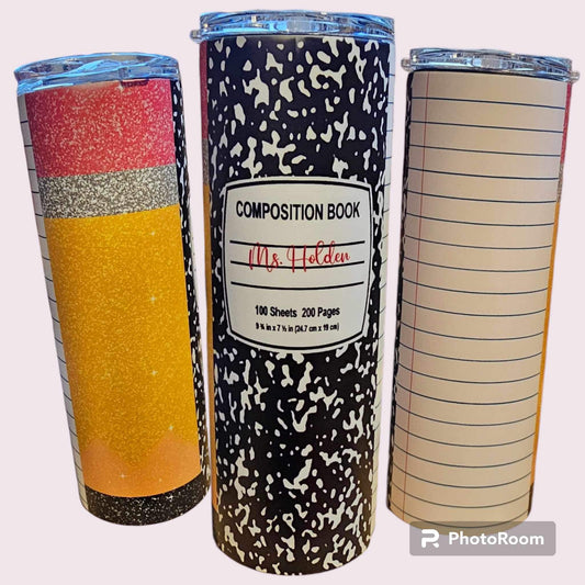 Teacher Trio Tumbler