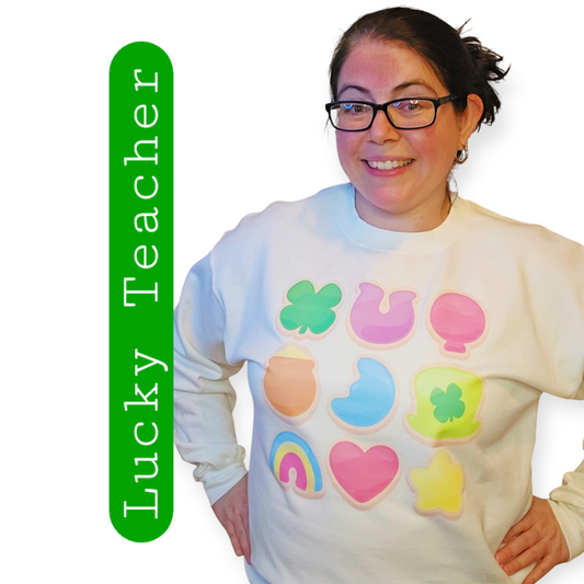 Lucky Teacher Crewneck