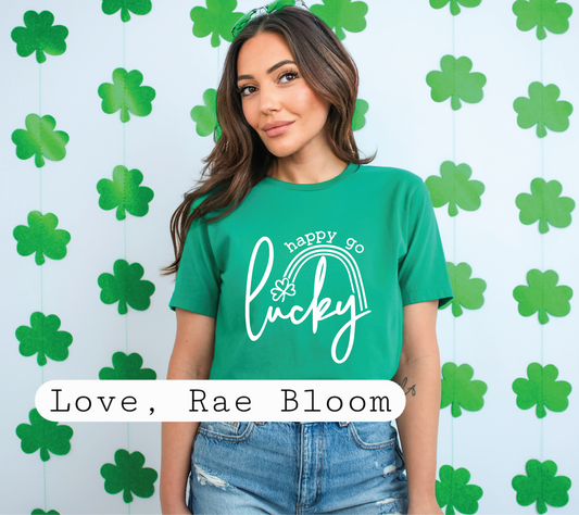 Happy Go Lucky! Tee (Reserve!)