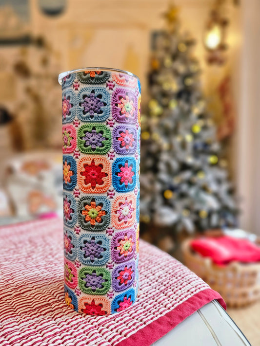 Granny Square Tumbler - small squares only
